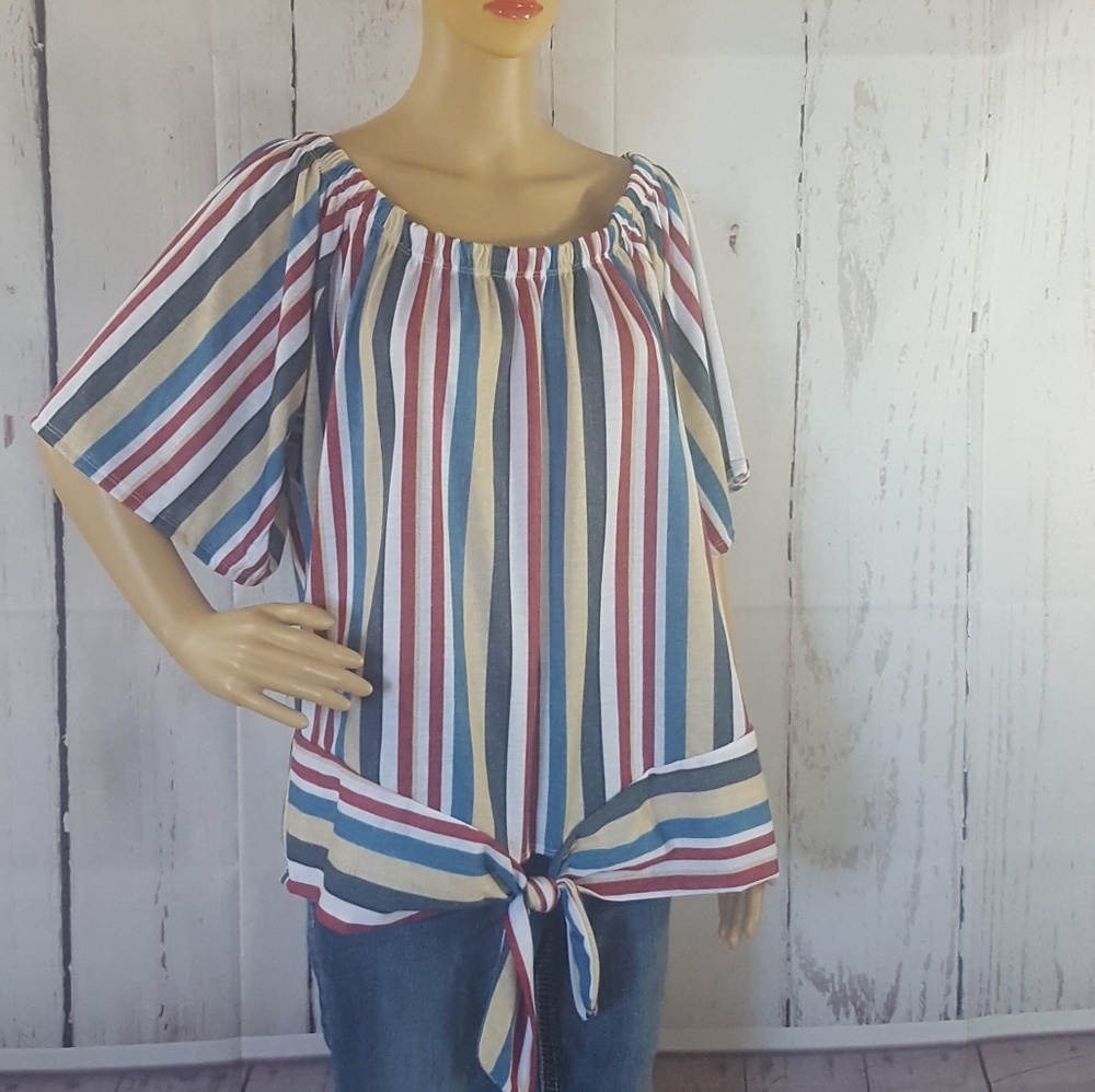 Persaya Striped Top!